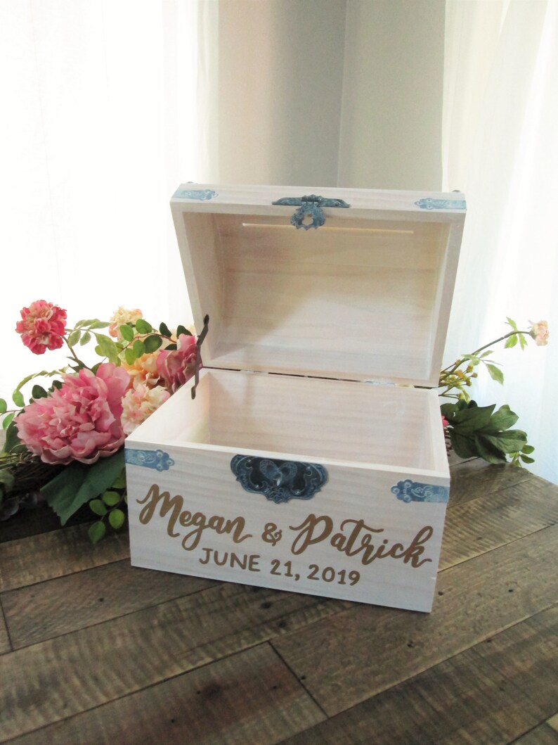 wedding card chest