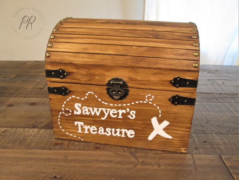 Personalized Keepsake Treasure Chest Kids Birthday Gift Gift Etsy