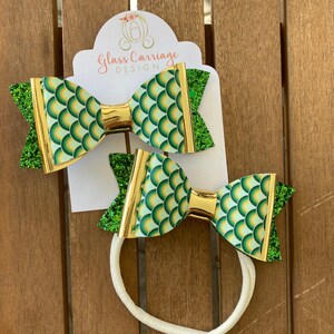 CLEARANCE- Oopsies St Patrick&#39;s Day Bow /Baby diadema