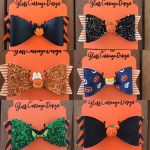 Mouse Pumpkin Bows