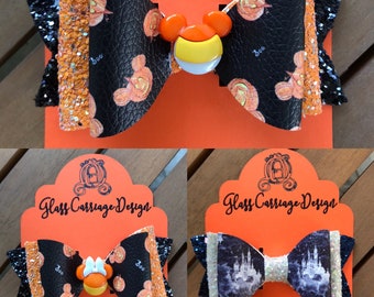 Spooky Mouse Halloween Bows
