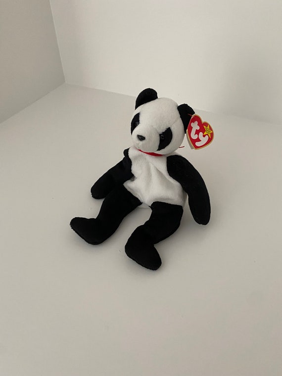 Ty Beanie Baby FORTUNE the Panda 1997 Etsy