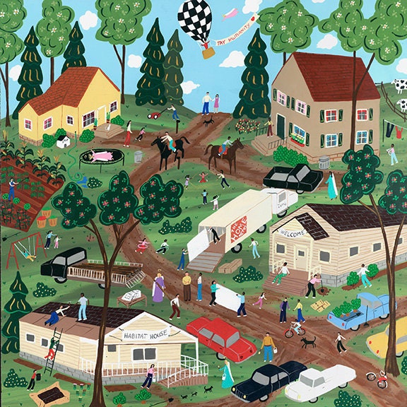 Humanity a high quality fine art reproduction giclee of one | Etsy