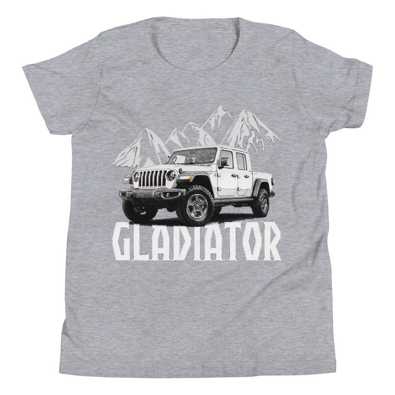 Jeep Gladiator Youth Short Sleeve Tshirt Etsy