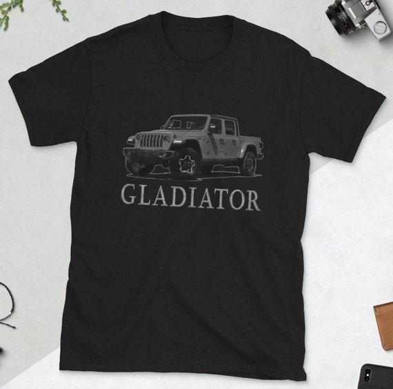 Jeep Gladiator Pickup Truck TShirt Etsy