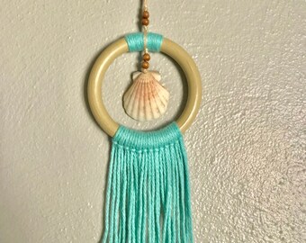 Beach Decor Sea Shells by the Sea Shore: Blue