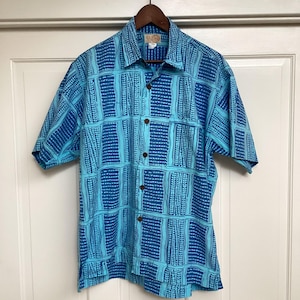 Noa Noa Tiki Hawaiian Mens Medium Shirt