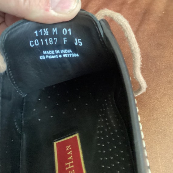 Cole Haan Men’s Shoes Leather Black  Size 11.5 C0… - image 6