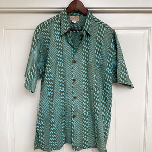 Noa Noa Tiki Hawaiian Mens Medium Shirt