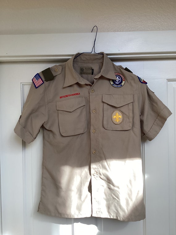 Boy Scout Uniform Shirt Youth Large