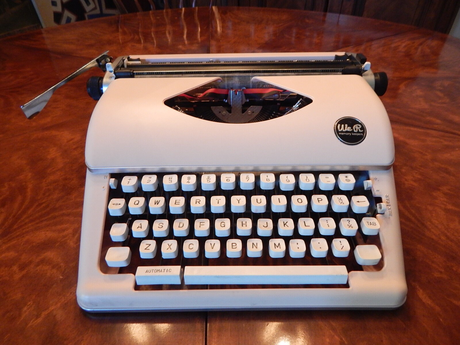 Machine À Écrire Typecast Typewriter Rose