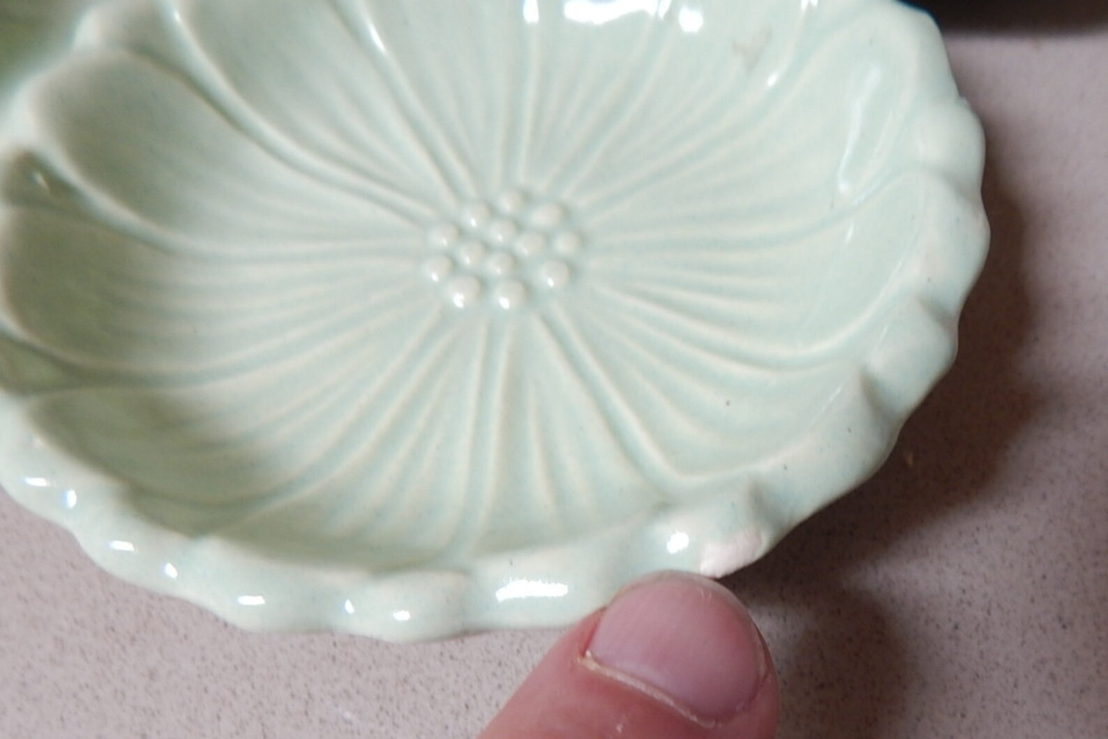 Set of 2 RRP Co Roseville Ohio Pottery Ceramic Corner Coaster | Etsy