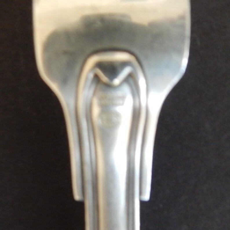 Georg Jenson Old Danish Sterling Silver Meat Fork