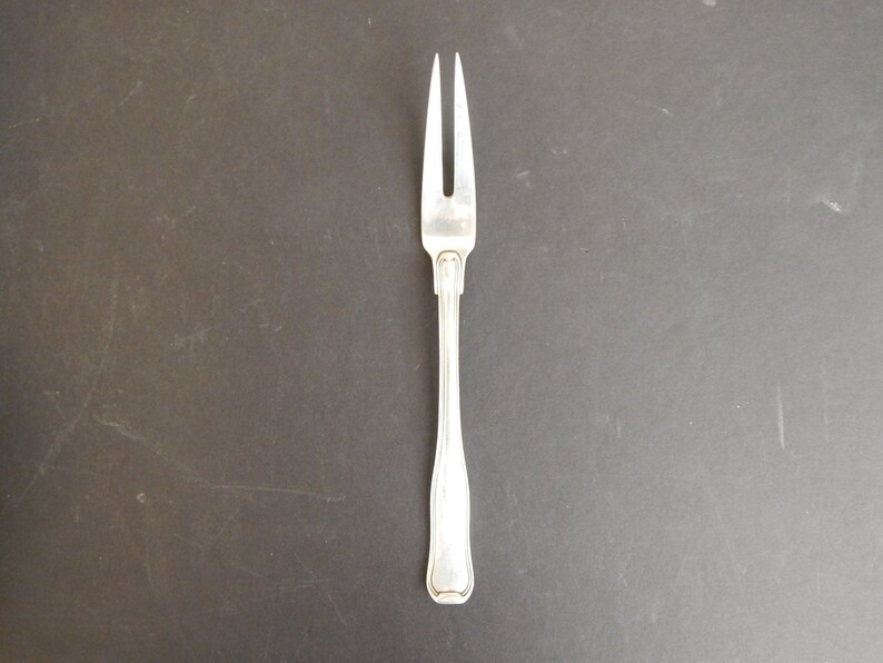 Georg Jenson Old Danish Sterling Silver Meat Fork