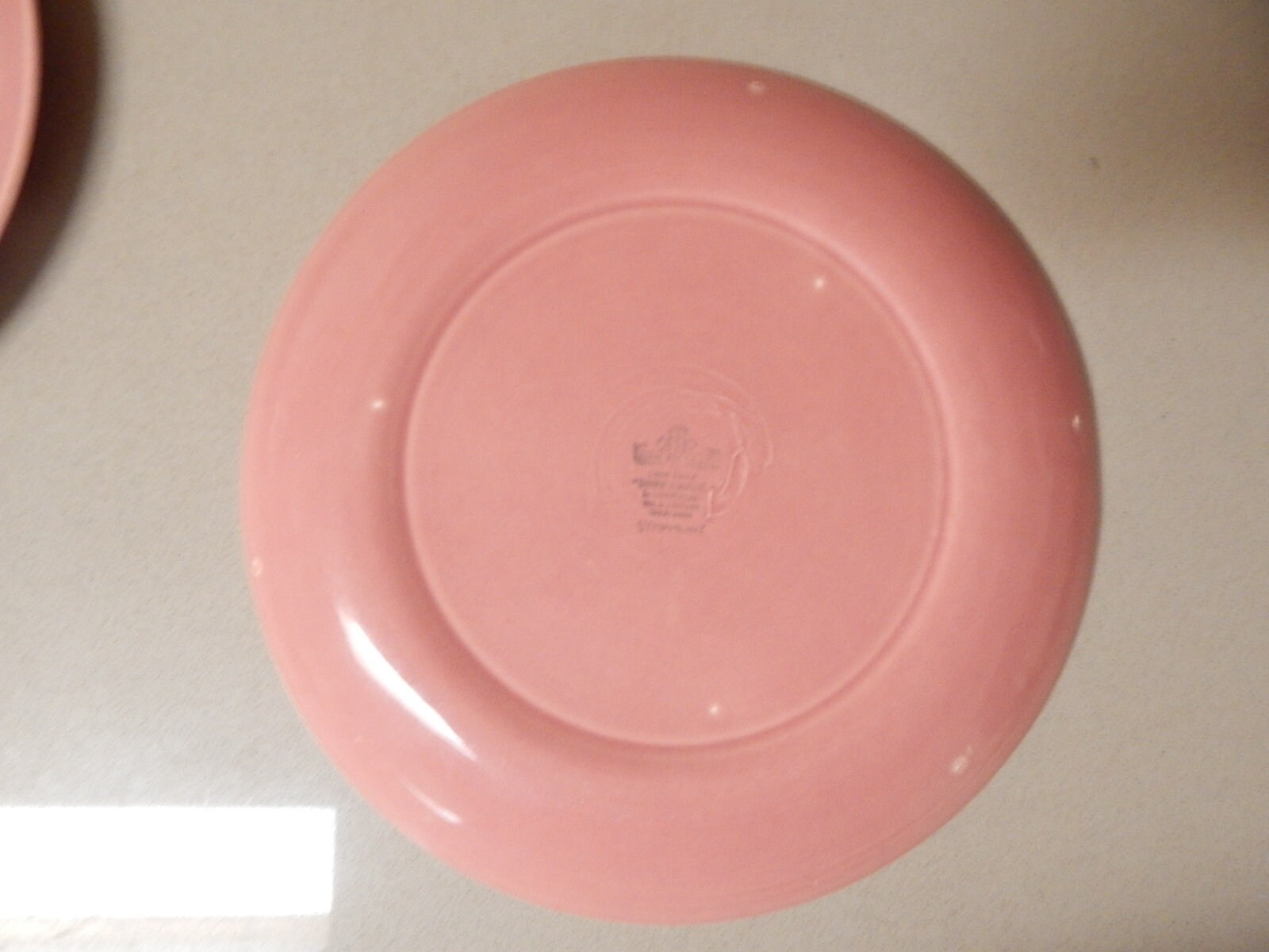 2 Harmony House Symphony Dinner Plates Pink Etsy