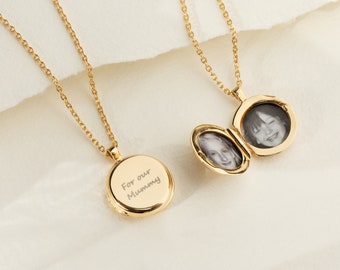 Personalised Engraved Photo Locket