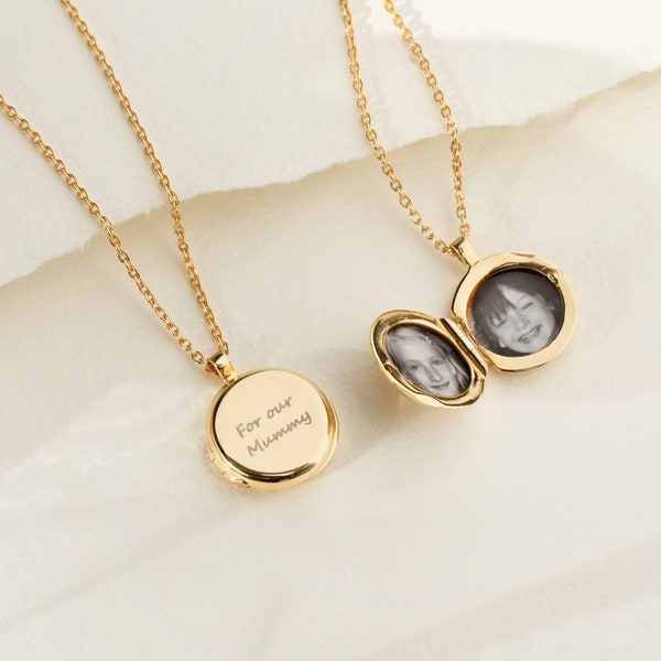 Personalised Engraved Photo Locket