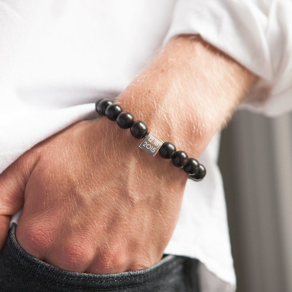 LV Beads Bracelet S00 - Men - Fashion Jewelry