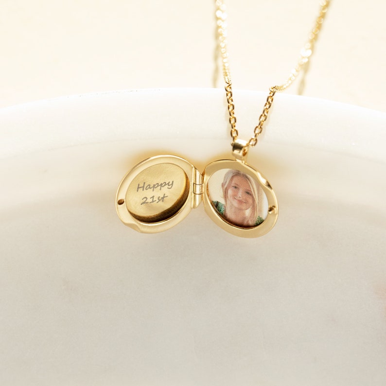 Personalised Engraved Photo Locket - Etsy