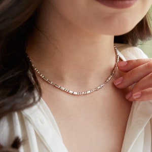 Personalised Morse Code Message Necklace