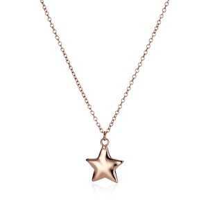 Personalised Small Star Charm Necklace, Gold Star pendant, Engraved Star Necklace, Custom Rose gold Necklace, Gift for sister image 6