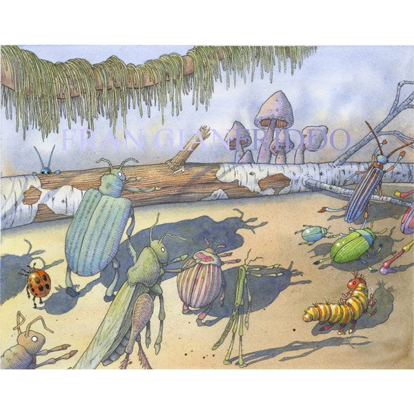 ZOMBIE BUG APOCALYPSE. A warning to you bug Swatters and Stompers-- the "Zombie Bugs" are coming for you! Fran Gianfriddo's view of Nature