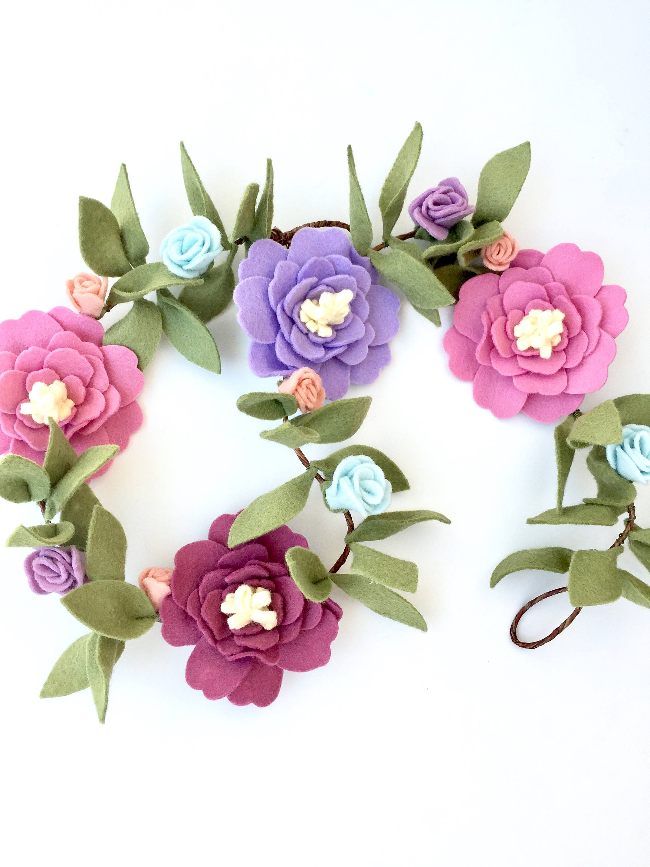 Гирлянда из фоамирана своими руками