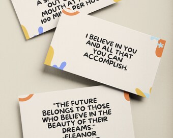 Lunchbox Notes | Lunchbox Cards | Encouragement Cards | Motivational Cards | Kindness Cards | Back to School Cards | Inspirational Cards