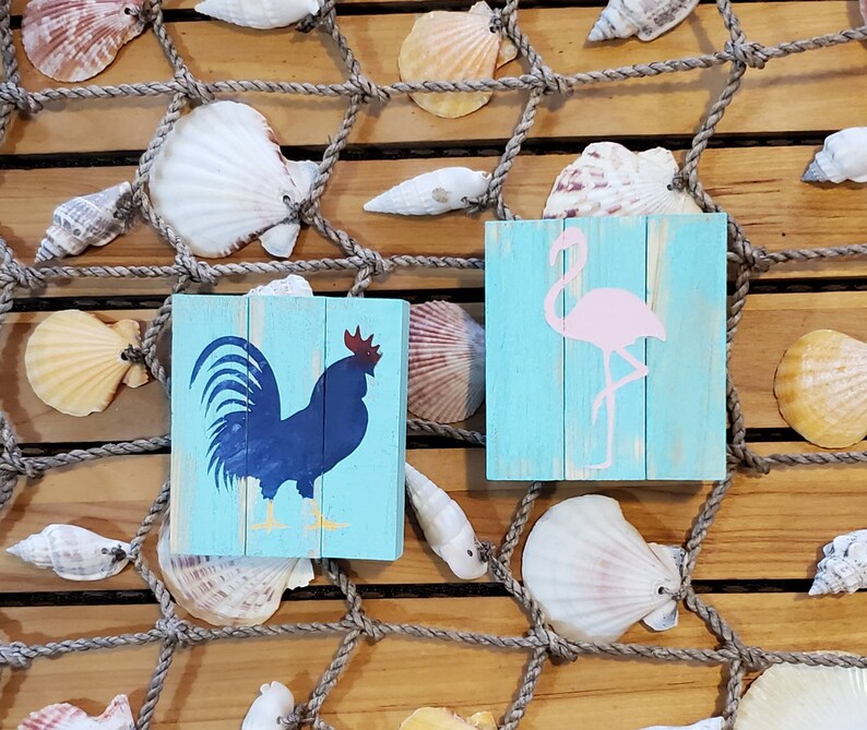 Key West Sign Key West Gift Key West Rooster Tiered Tray Etsy