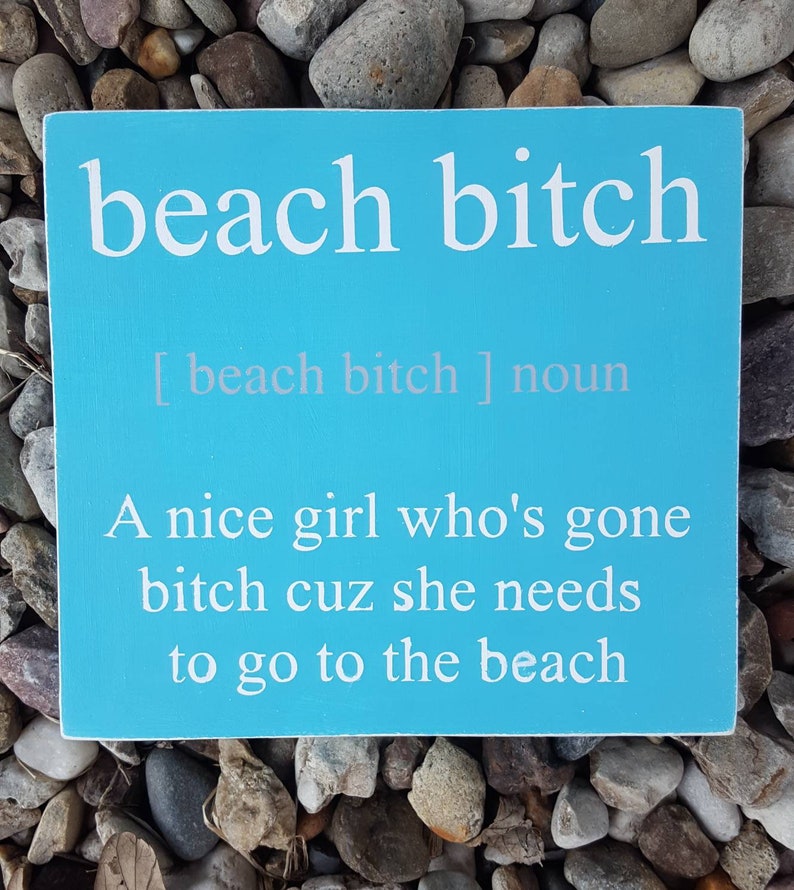 Funny Beach Sign Beach Decor Beach Wall Art Beach Signs on Etsy