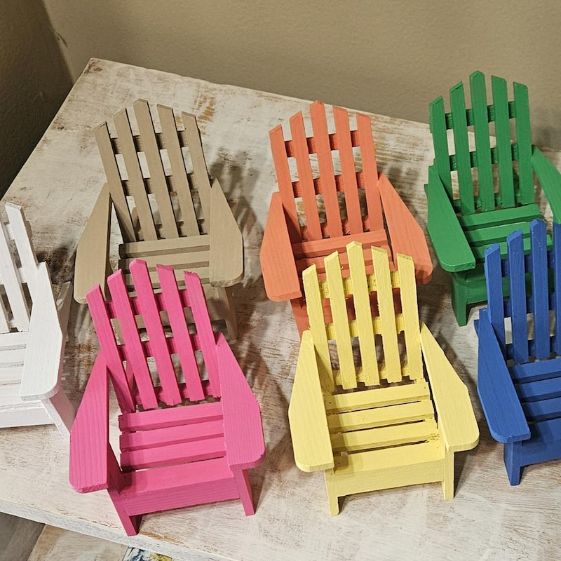 Adirondack Chair Beach Decor - Etsy