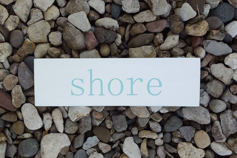 Shore House Decor Shore Sign Beach House Decor Beach Sign Etsy