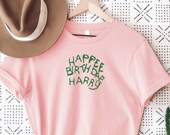 Happee Birthdae Harry T-Shirt, Wizard Shirt, Unisex Shirt, Crewneck Shirt, Wizard Shirt, Wizard School Shirt, Wizardry Shirt, Witchcraft