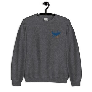 Wit Beyond Measure Embroidered Sweatshirt, Eagle Sweatshirt, Wizard House Shirt, Wizard School Sweatshirt, Magic School, Unisex Crewneck