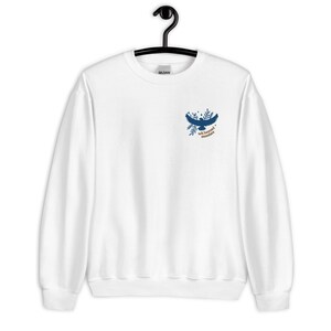 Wit Beyond Measure Embroidered Sweatshirt, Eagle Sweatshirt, Wizard House Shirt, Wizard School Sweatshirt, Magic School, Unisex Crewneck
