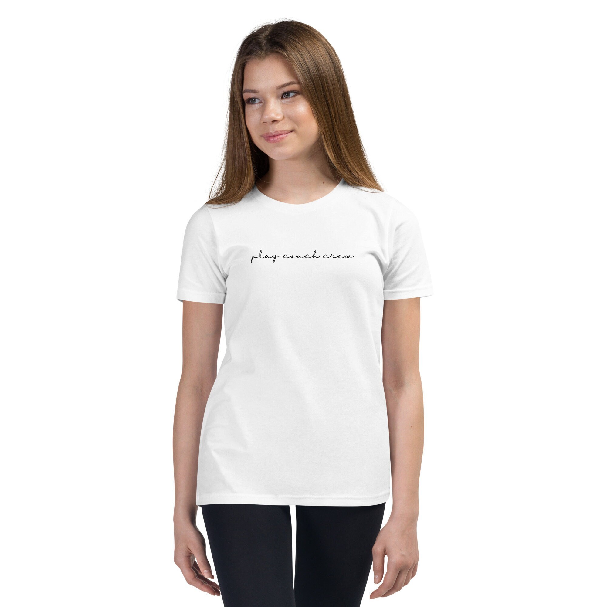 Play Couch Crew YOUTH-SIZE T-Shirt, Play Couch Mom Youth Shirt, Boy Mom Shirt, Mom Gift, Girl Mom Shirt, Youth Shirt, Teen Shirt, Kids Tee
