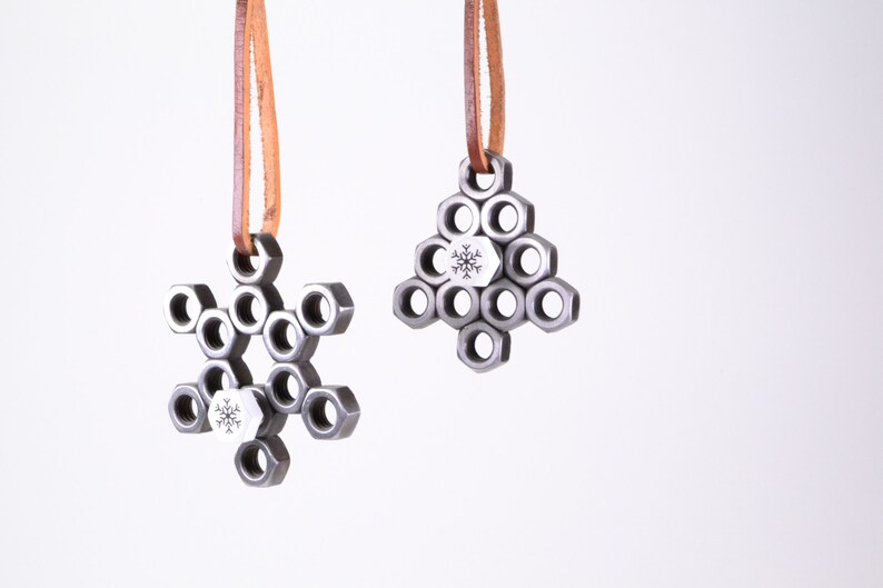 Hex Nut Christmas Tree Ornament Etsy