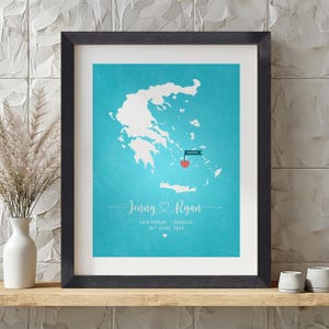 Personalisierte Verlobung Karte Geschenk, Verlobung Lage Druck, Geschenk für das Paar, Papier Hochzeitstag, Hochzeitsgeschenk, Hochzeit Karte Geschenk