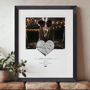 Personalisierter Kartendruck, Verlobungsgeschenk, Valentinstag Geschenk für Sie Ihn, Verlobungsfoto, Geschenk für das Paar, personalisierte Karte Druck, Verlobungskarte