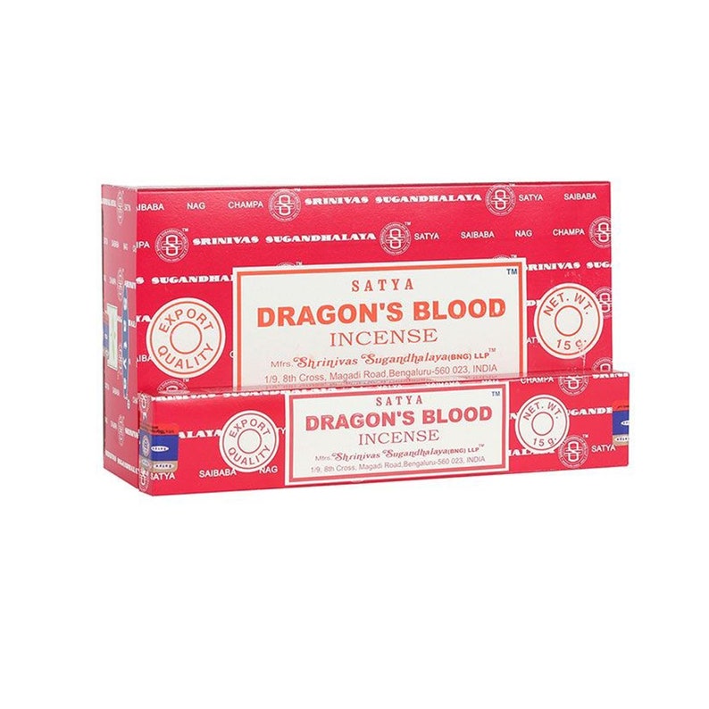 Satya Incense Sticks Nag Champa Genuine Joss 15g Original Hand Made Rolled White Sage Sandalwood Natural Insence Joss Mix & Match Dragons Blood