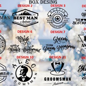 Bachelor Party Gift; Engraved Sunglasses; Groomsmen Gift; Wedding Gift; Personalized Men's Sunglasses; Bamboo Wooden Sunglasses; Best Men image 8