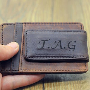Minimalist Money Clip Wallet, Personalized Money Clip, Clip Wallet, Christmas Gift, Birthday Gift, Super Thin Wallet, Groomsmen Gifts