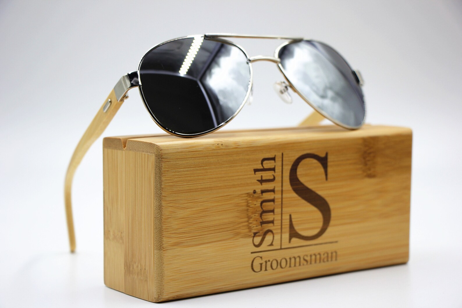 Engraved Aviator Sunglasses Goggles Groomsmen Gift Wedding Etsy