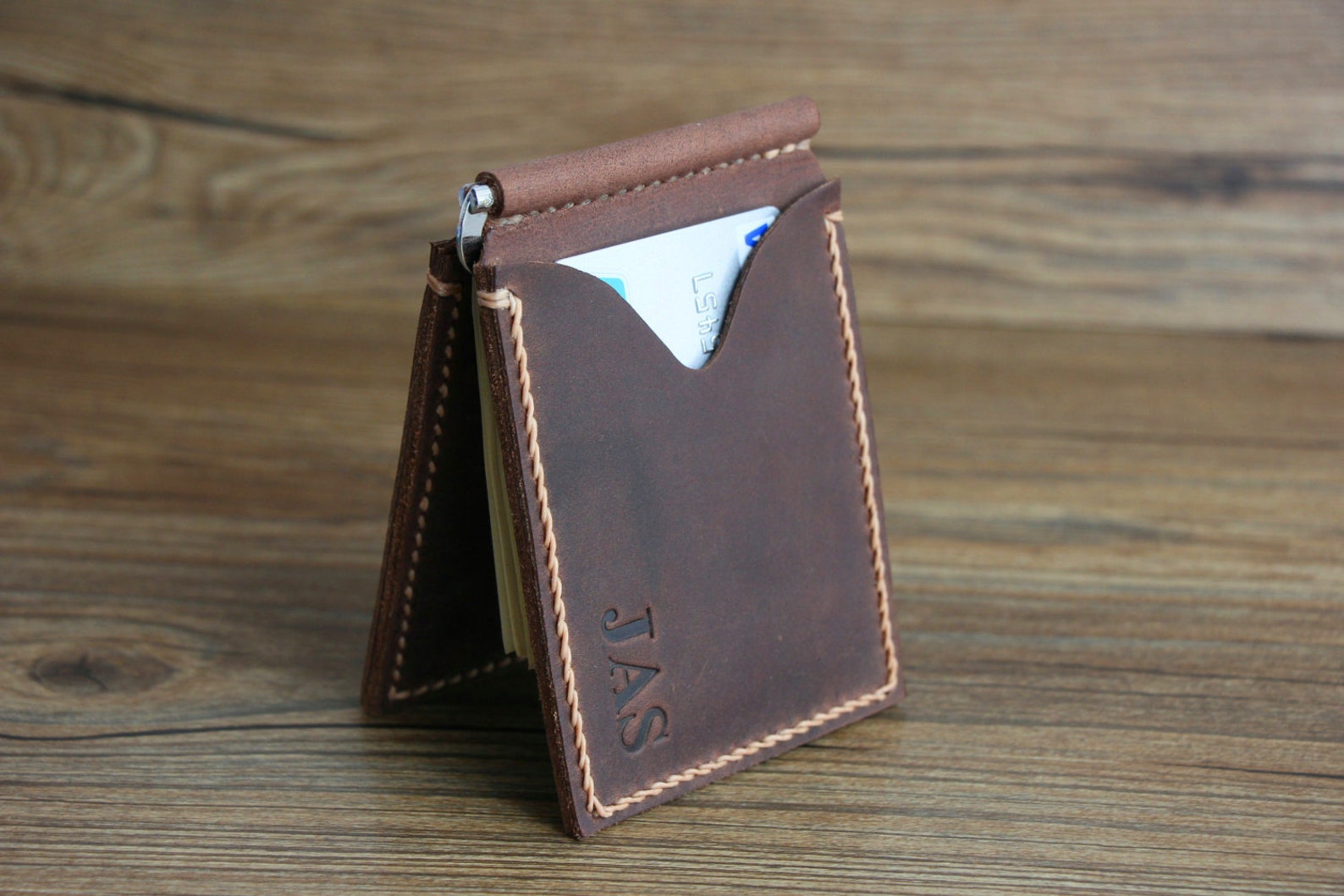 Money Clip Wallet Voted Best Leather Wallet Men's Etsy
