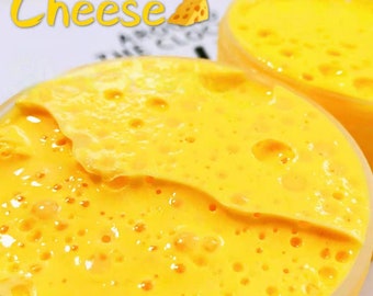 Butter cheese slime/Cheese slime/Banana slime/Scented slime/Cheese toy/Foam clay/Foam slime/Stress relief