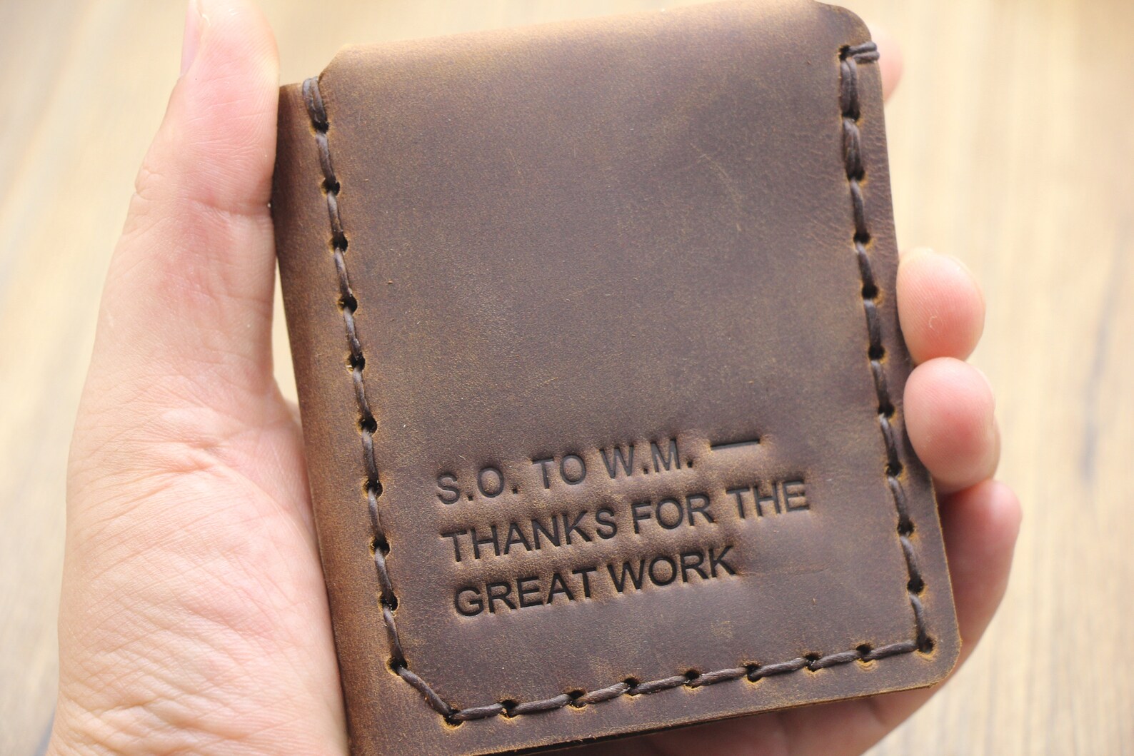 Walter Mitty Wallets Personalized Engraving Men's Etsy