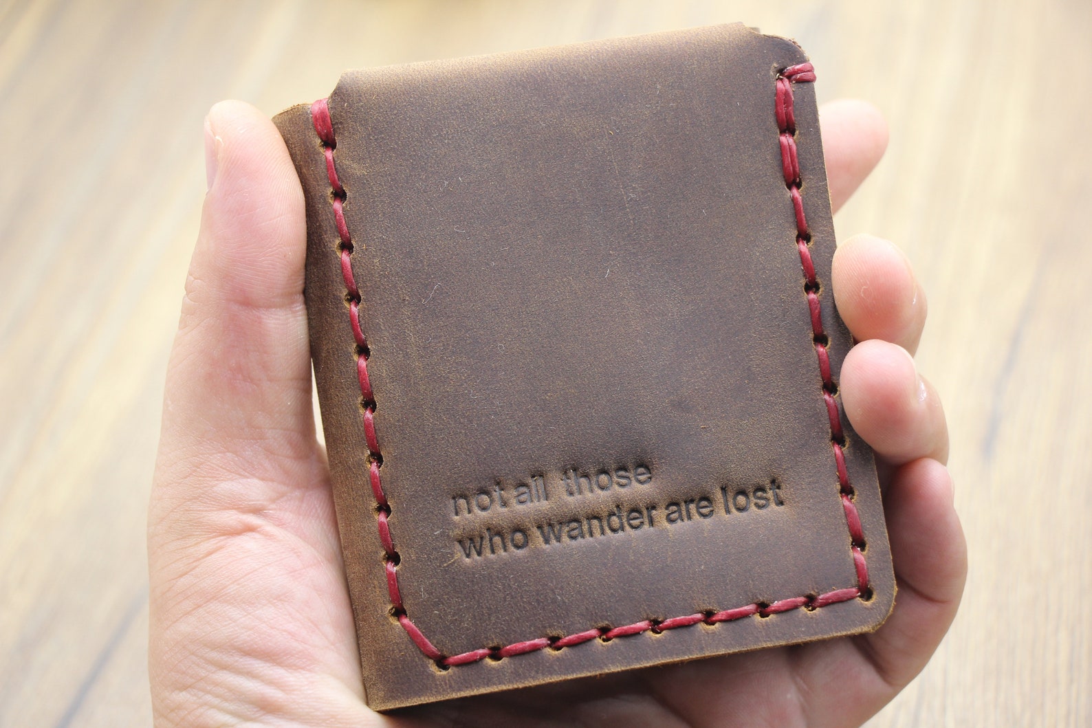 Walter Mitty Wallets Personalized Engraving Men's Etsy