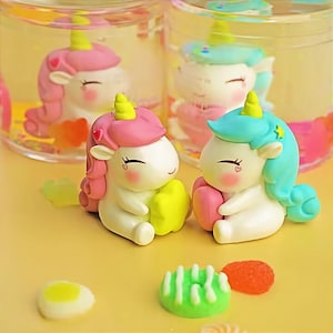 Unicorn Slime/Unicorn Clear Slime/Scented slime/Foaming Slime/Foam/Stress Relief Toy/Popular Cute Slime for Children