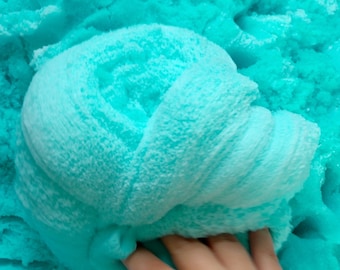 Sea Salt Silky Slime: Blue/Green Relief Toy