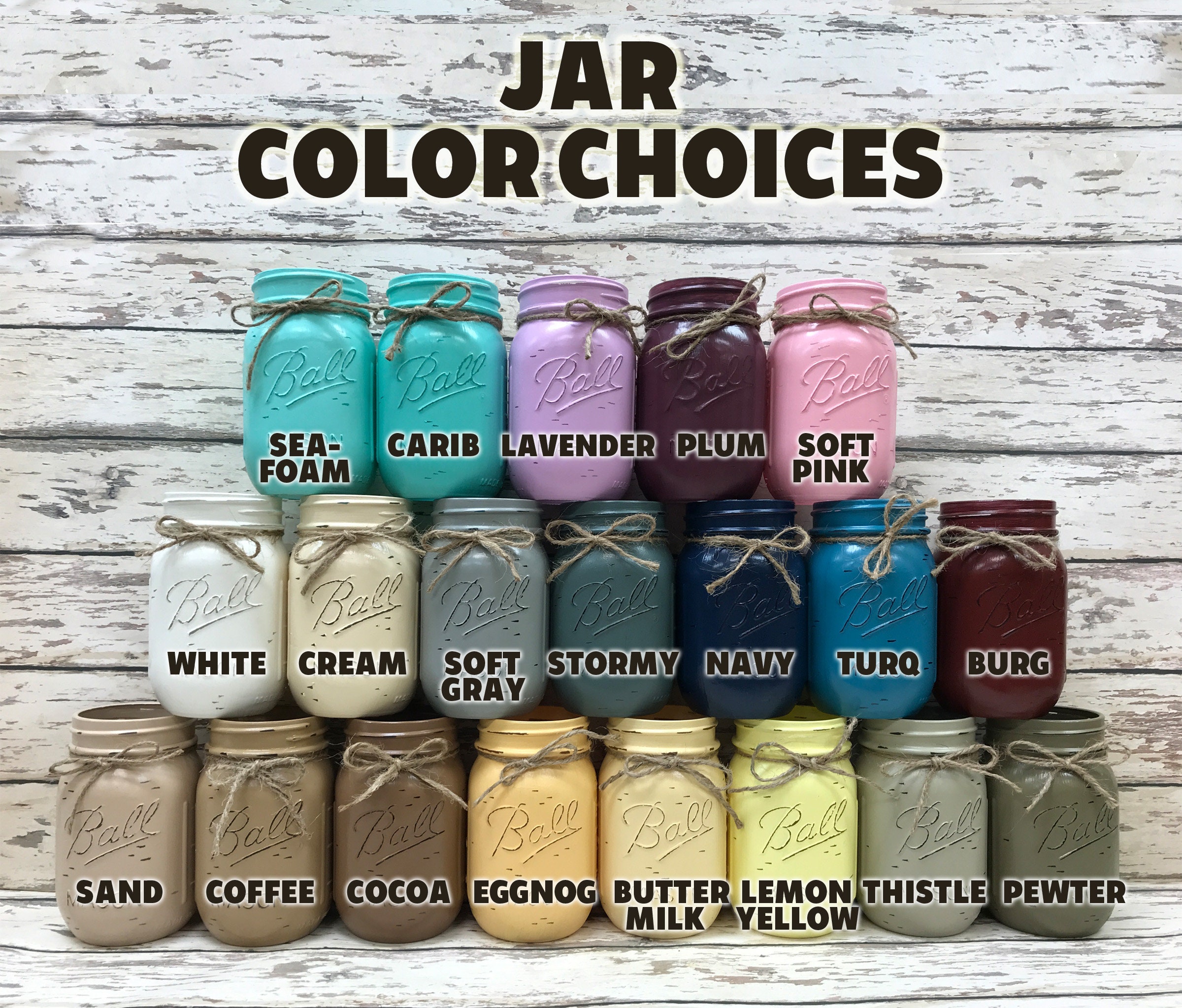 Mason jar kitchen accessories